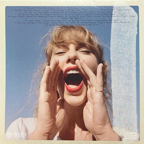 TAYLOR SWIFT - 1989 / TAYLOR'S VERSION (2023) - 2LP CRYSTAL SKIES BLUE EDITION SIFIR PLAK