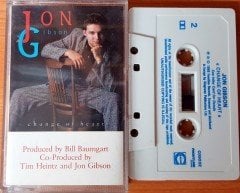 JON GIBSON - CHANGE OF HEART CASSETTE MADE IN UK ''USED''