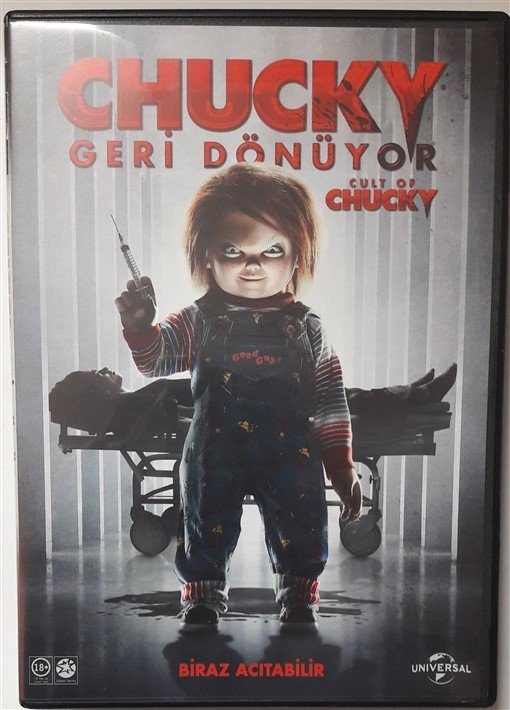 CHUCKY GERİ DÖNÜYOR - CULT OF CHUCKY - DVD 2.EL