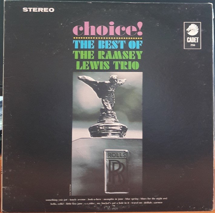 THE RAMSEY LEWIS TRIO - CHOICE! THE BEST OF - PLAK 2.EL