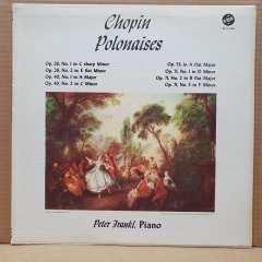 CHOPIN: POLONAISES / PETER FRANKL - LP 2.EL PLAK