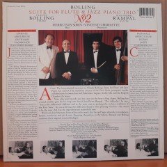 CLAUDE BOLLING: SUITE FOR FLUTE & JAZZ PIANO TRIO NO.2, CLAUDE BOLLING, JEAN-PIERRE RAMPAL (1987) - PLAK 2.EL