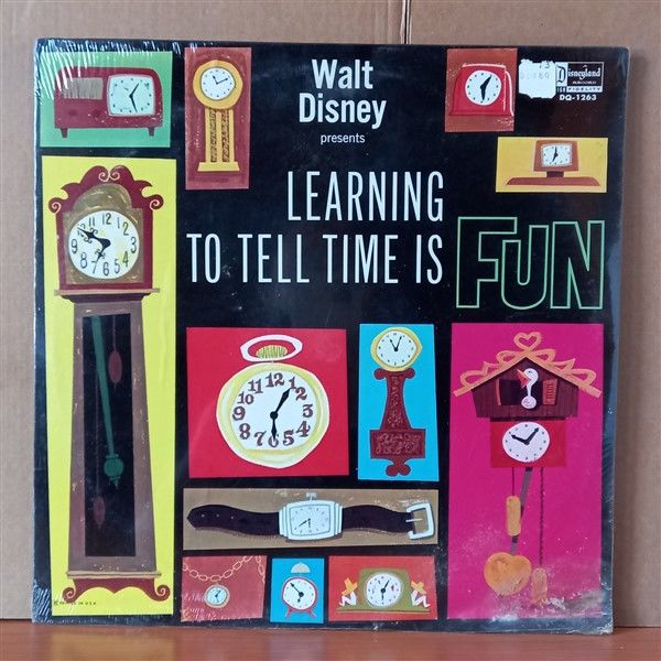 LAURA OLSHER AND TUTTI CAMARATA – LEARNING TO TELL TIME IS FUN (1964) - LP DÖNEM BASKISI SIFIR PLAK