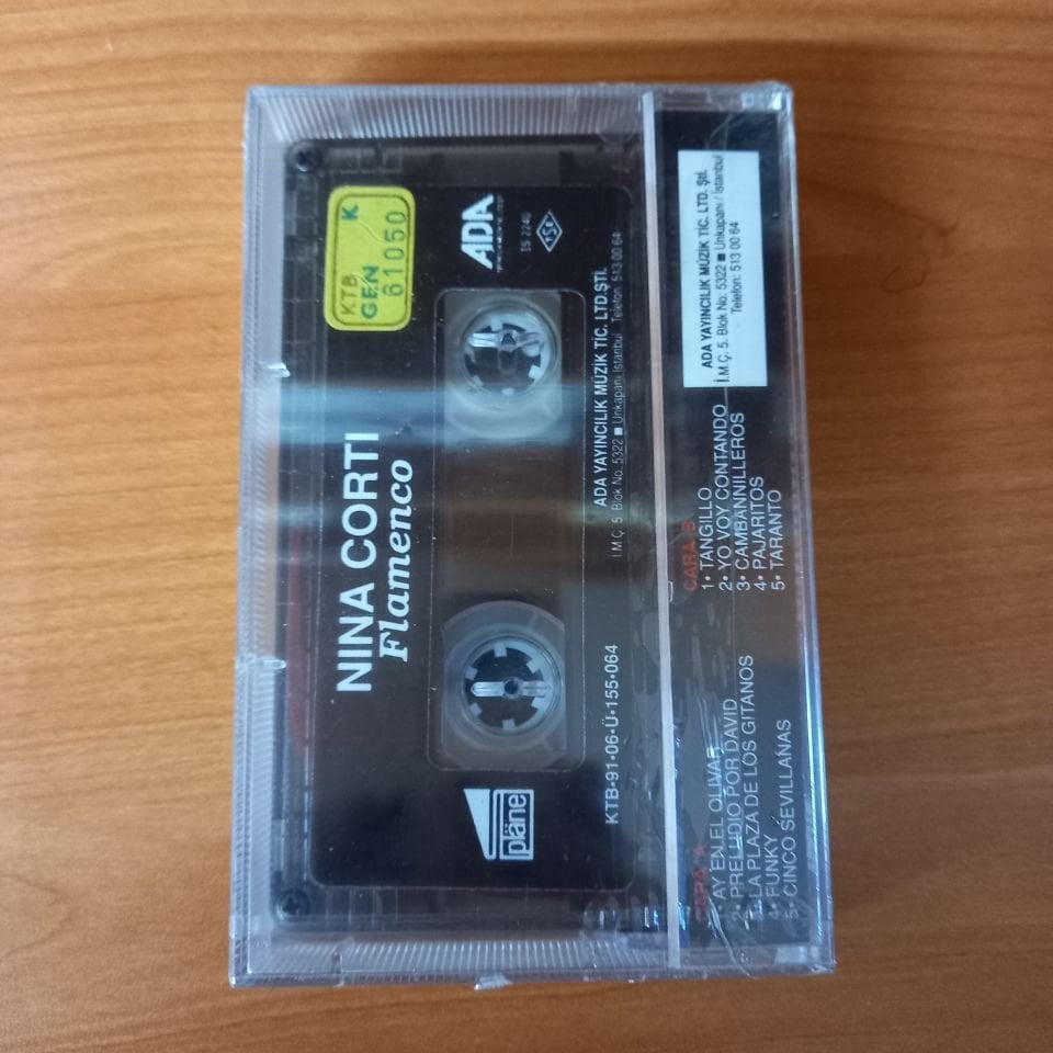 NINA CORTI - FLAMENCO (1991) - KASET AMBALAJINDA SIFIR