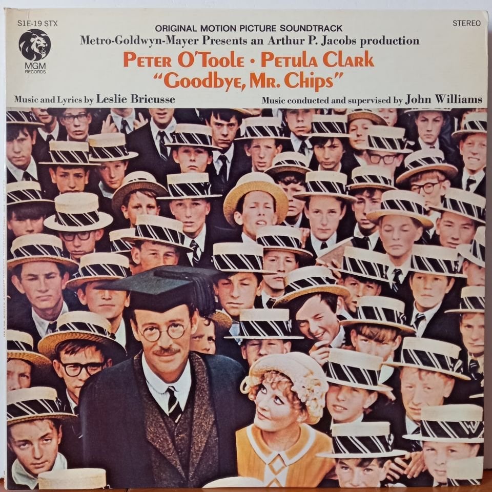 LESLIE BRICUSSE, PETER O'TOOLE, PETULA CLARK, JOHN WILLIAMS – GOODBYE, MR. CHIPS (1969) SOUNDTRACK - LP 2.EL PLAK