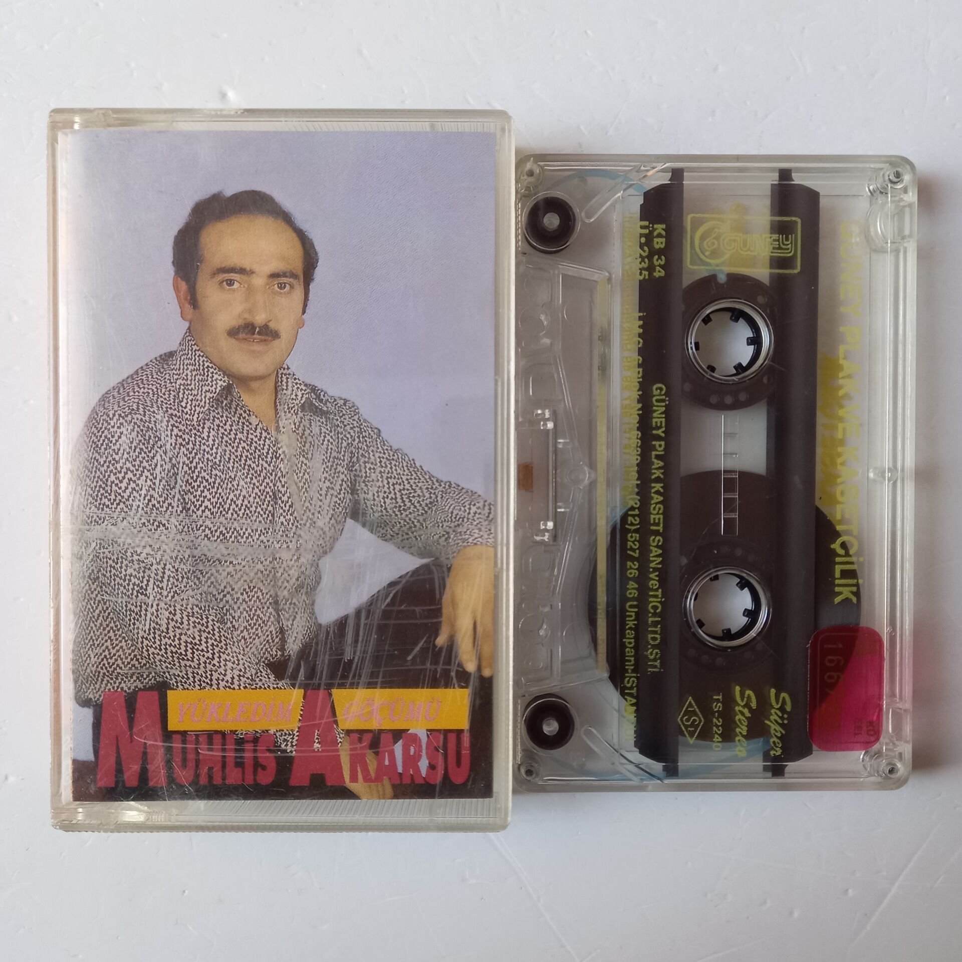 MUHLİS AKARSU - YÜKLEDİM GÖÇÜMÜ - KASET 2.EL