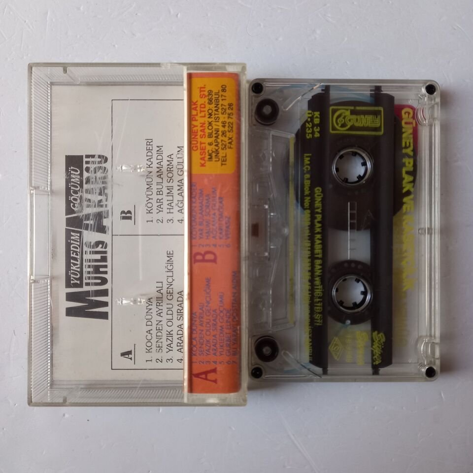MUHLİS AKARSU - YÜKLEDİM GÖÇÜMÜ - KASET 2.EL