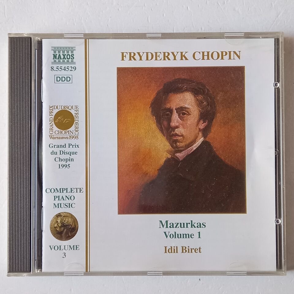CHOPIN PIANO MUSIC VOLUME 3 / FRYDERYK CHOPIN, IDIL BIRET – MAZURKAS VOLUME 1 (1990) - CD 1999 REISSUE 2.EL