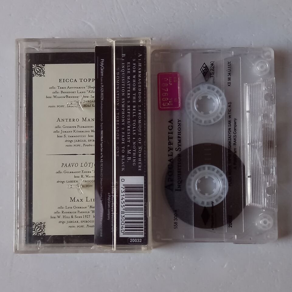 APOCALYPTICA - INSQUISITION SYMPHONY (1998) - KASET 2.EL