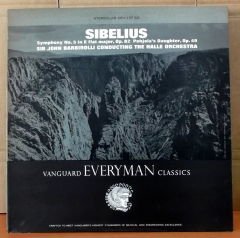 SIBELIUS SYMPHONY No.5 Sir John BARBIROLLI LP 2.EL