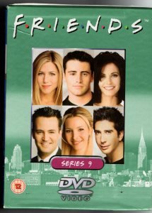 FRIENDS 9 - The COMPLETE SERIES 9 - SNAPCASE 6DVD KUTU 2.EL TR ALTYAZI YOKTUR