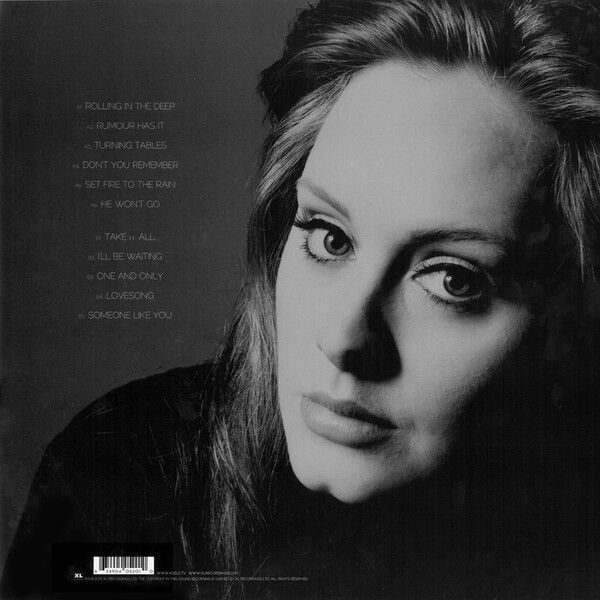 ADELE - 21  (2011) - LP VINYL SIFIR PLAK