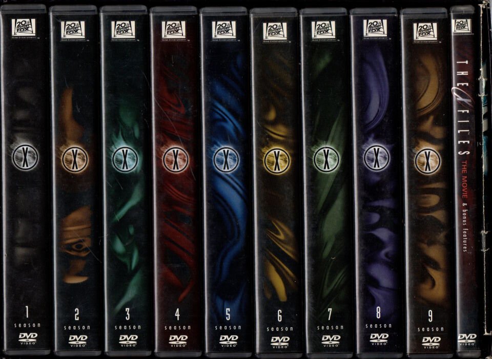 THE X FILES - THE COMPLETE COLLECTOR'S EDITION - 61 DVD BOX SET 2.EL TÜRKÇE ALTYAZI YOKTUR