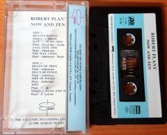 ROBERT PLANT - NOW AND ZEN (1988) YONCA CASSETTE MADE IN TURKEY ''USED'' PAPER LABEL