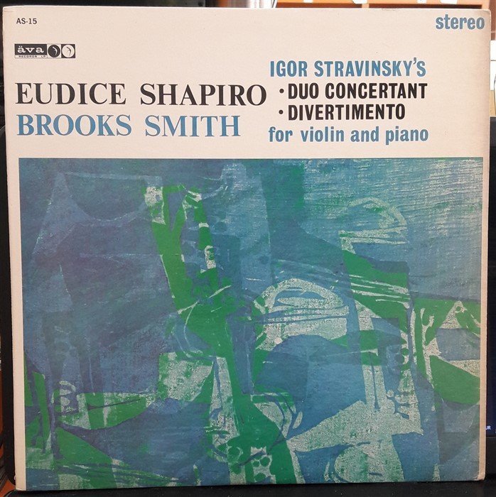 STRAVINSKY: DUO CONCERTANT, DIVERTIMENTO FOR VIOLIN AND PIANO, EUDICE SHAPIRO, BROOKS SMITH (1963) - 2.EL PLAK