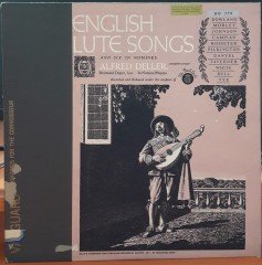 ENGLISH LUTE SONGS, ALFRED DELLER - PLAK 2.EL