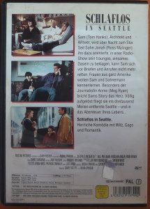 SCHLAFLOS IN SEATTLE - SLEEPLES IN SEATTLE - TOM HANKS - MEG RYAN - DVD 2.EL TR ALTYAZI YOKTUR