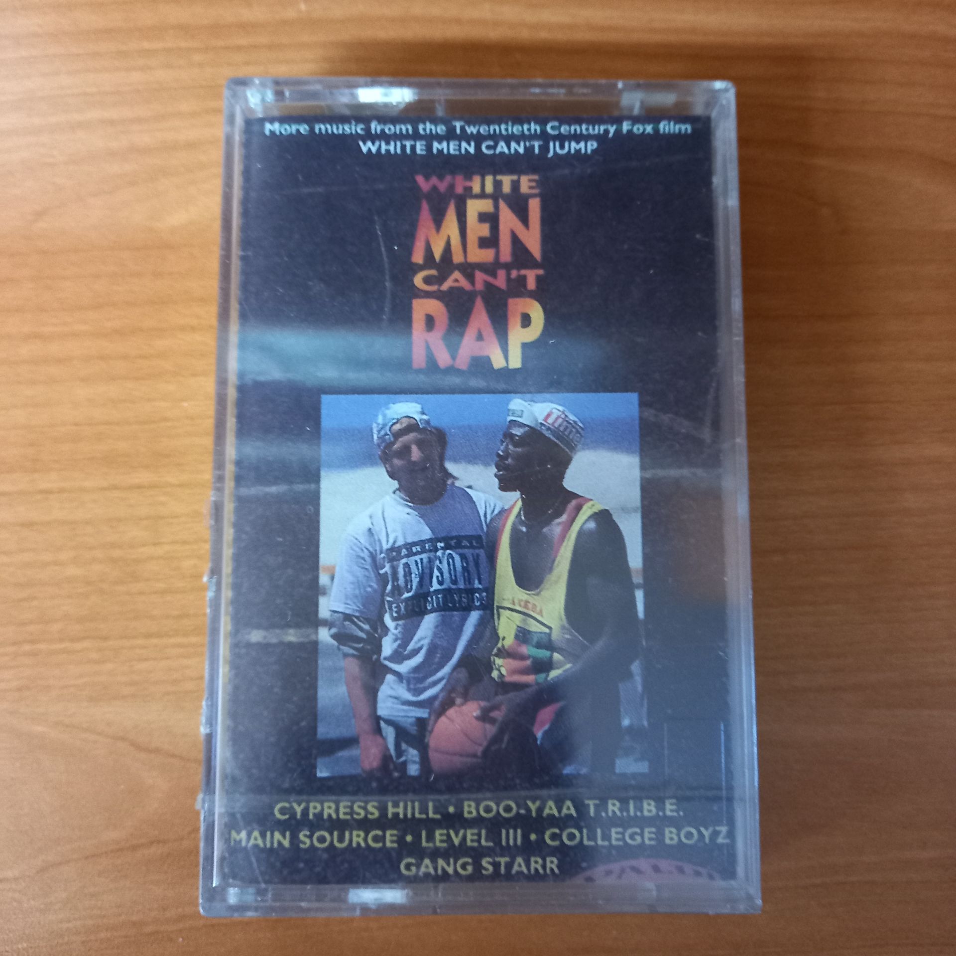 WHITE MEN CAN'T RAP / CYPRESS HILL, MAIN SOURCE, LEVEL III, COLLEGE BOYZ (1992) - KASET AMBALAJINDA SIFIR