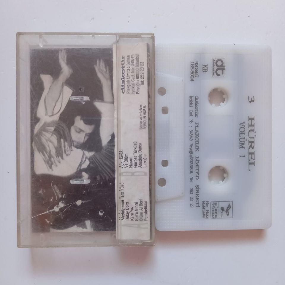 3 HÜREL - VOLUME 1 (1993) - KASET 2.EL