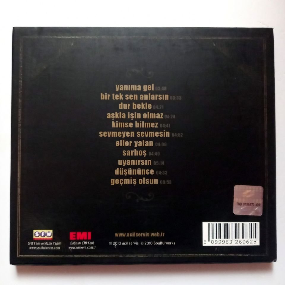 ACİL SERVİS - DUR BEKLE (2010) - CD 2.EL