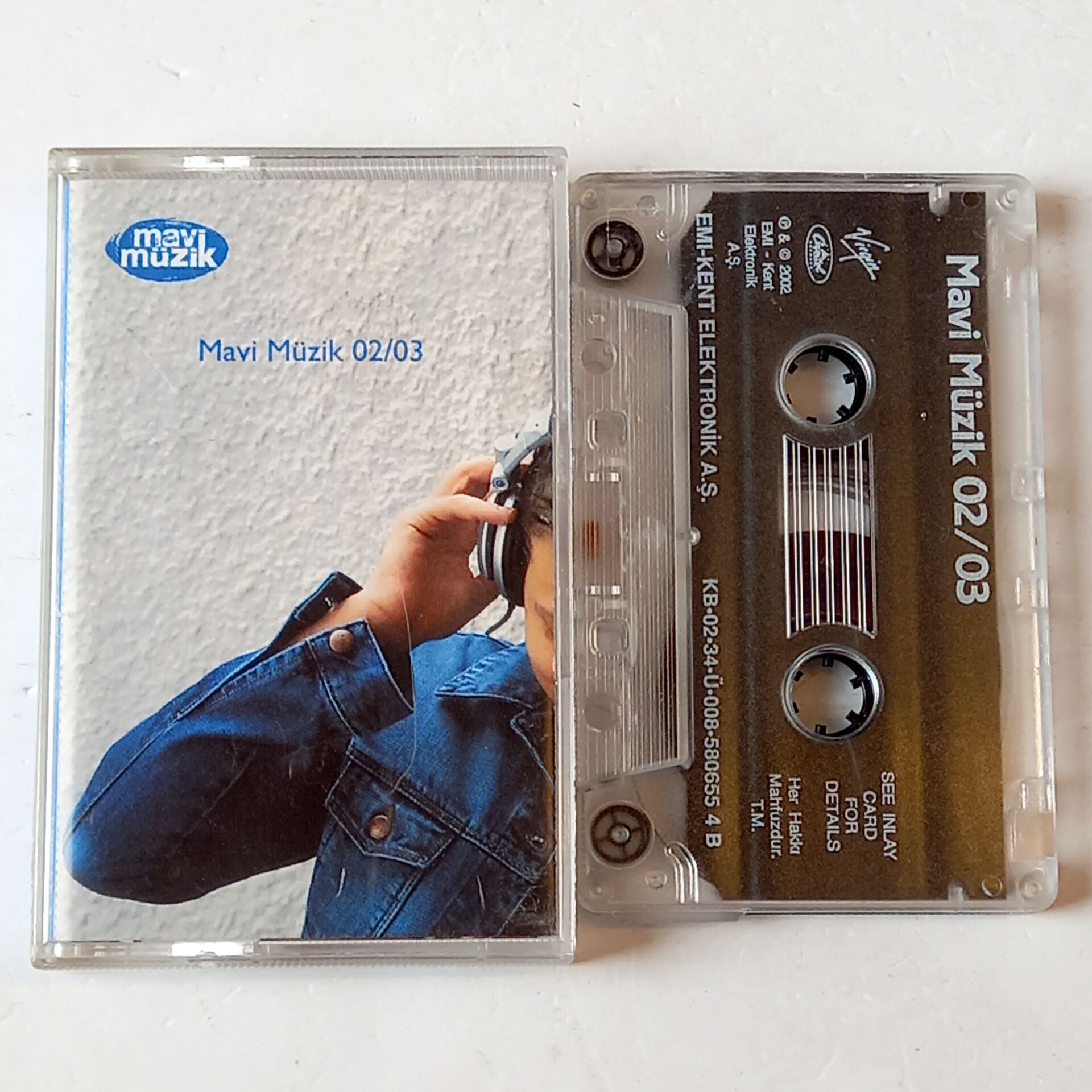 MAVİ MÜZİK 02/03 - MADREDEUS, GABIN, MERCAN DEDE (2002) - KASET 2.EL