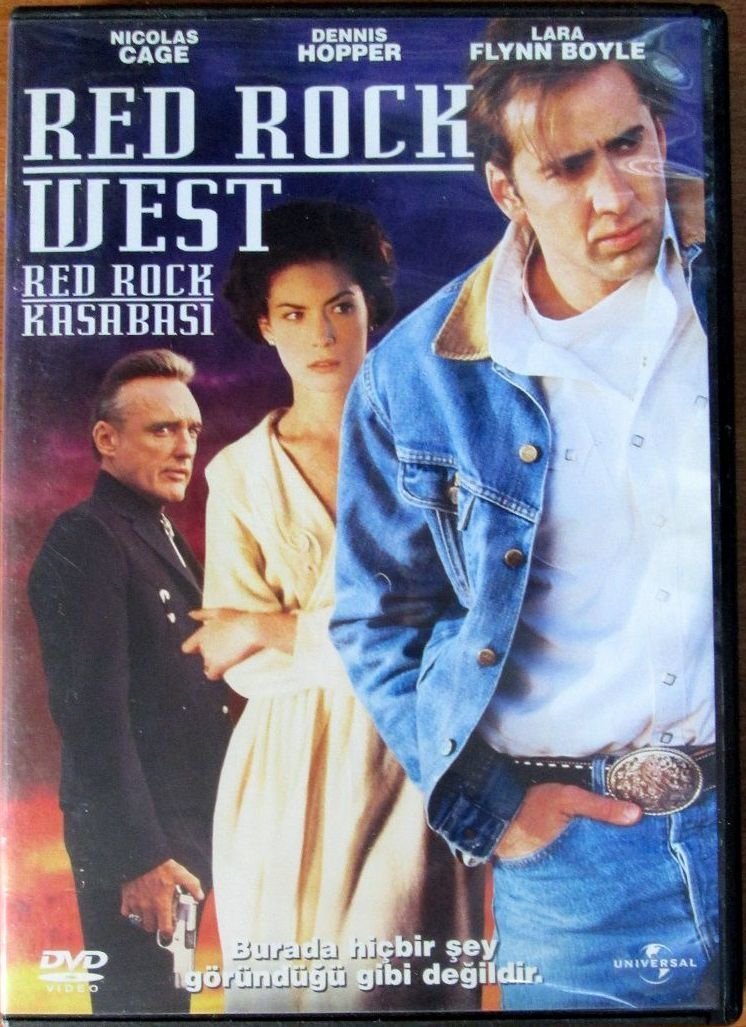 RED ROCK KASABASI - RED ROCK WEST - NICOLAS CAGE - DENNIS HOPPER - DVD 2.EL