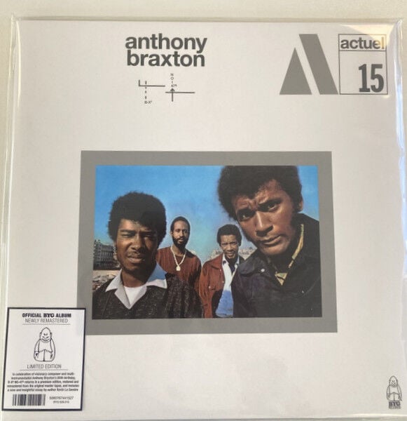 ANTHONY BRAXTON - B-X0 NO-47A (1969) - LP 2025 EDITION FREE JAZZ , AVANT-GARDE JAZZ SIFIR PLAK