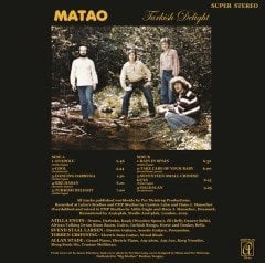 MATAO with ATİLLA ENGİN - TURKISH DELIGHT (1979) - LP TURKISH JAZZ FUNK FUSION 2020 EDITION SIFIR PLAK