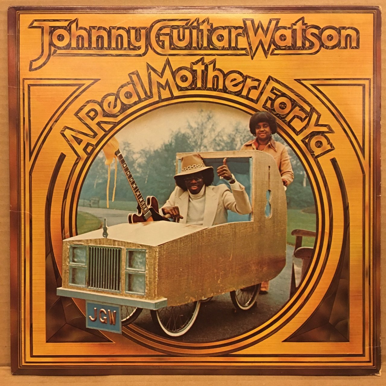 JOHNNY GUITAR WATSON - A REAL MOTHER FOR YA (1977) - PLAK 2.EL