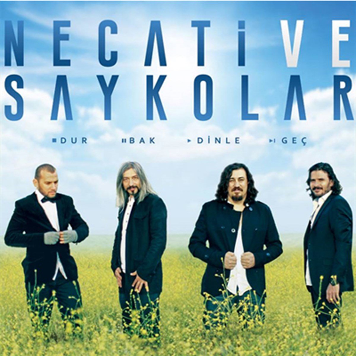 NECATİ VE SAYKOLAR - DUR BAK DİNLE GEÇ (2014) - CD SIFIR