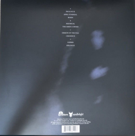 OPETH - MY ARMS, YOUR HEARSE (1998) - 2LP 180GR 2023 HALF SPEED MASTERING & TRANSPARENT BLUE COLORED EDITION SIFIR PLAK