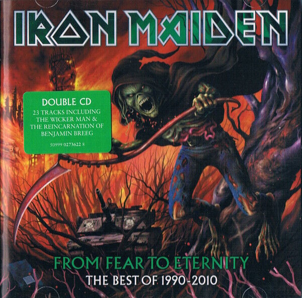 IRON MAIDEN – FROM FEAR TO ETERNITY: THE BEST OF 1990-2010 (2011) - 2CD REISSUE JEWEL CASE AMBALAJINDA SIFIR