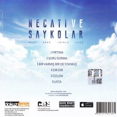 NECATİ VE SAYKOLAR - DUR BAK DİNLE GEÇ (2014) - CD SIFIR