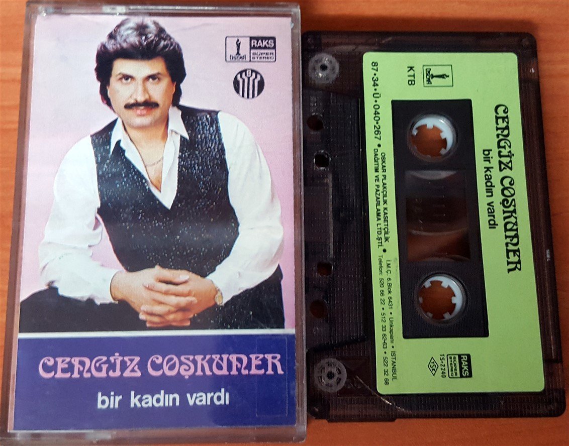 CENGİZ COŞKUNER - BİR KADIN VARDI KASET 2.EL 1987