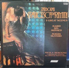 ZANDONAI: FRANCESCA DA RIMINI, 3 GREAT SCENES, MARIO DEL MONACO & MAGDA OLIVERO, NICOLA RESCIGNO (1969) - 2.EL PLAK