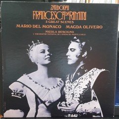 ZANDONAI: FRANCESCA DA RIMINI, 3 GREAT SCENES, MARIO DEL MONACO & MAGDA OLIVERO, NICOLA RESCIGNO (1969) - 2.EL PLAK
