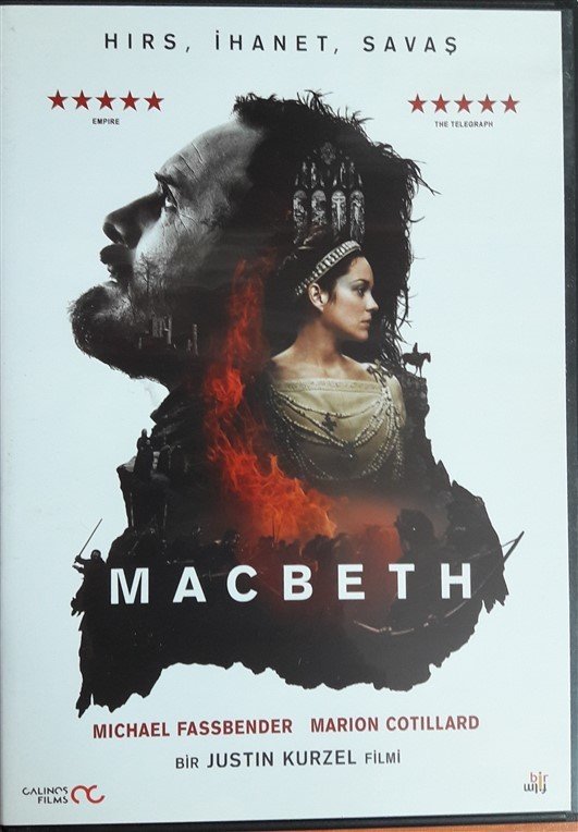 MACBETH - MICHAEL FASSBENDER - MARION COTILLARD - JUSTIN KURZEL - DVD 2.EL (SHAKESPEARE)
