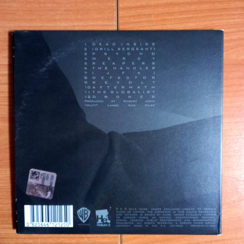MUSE – DRONES (2015) - CD 2020 REISSUE DIGISLEEVE 2.EL