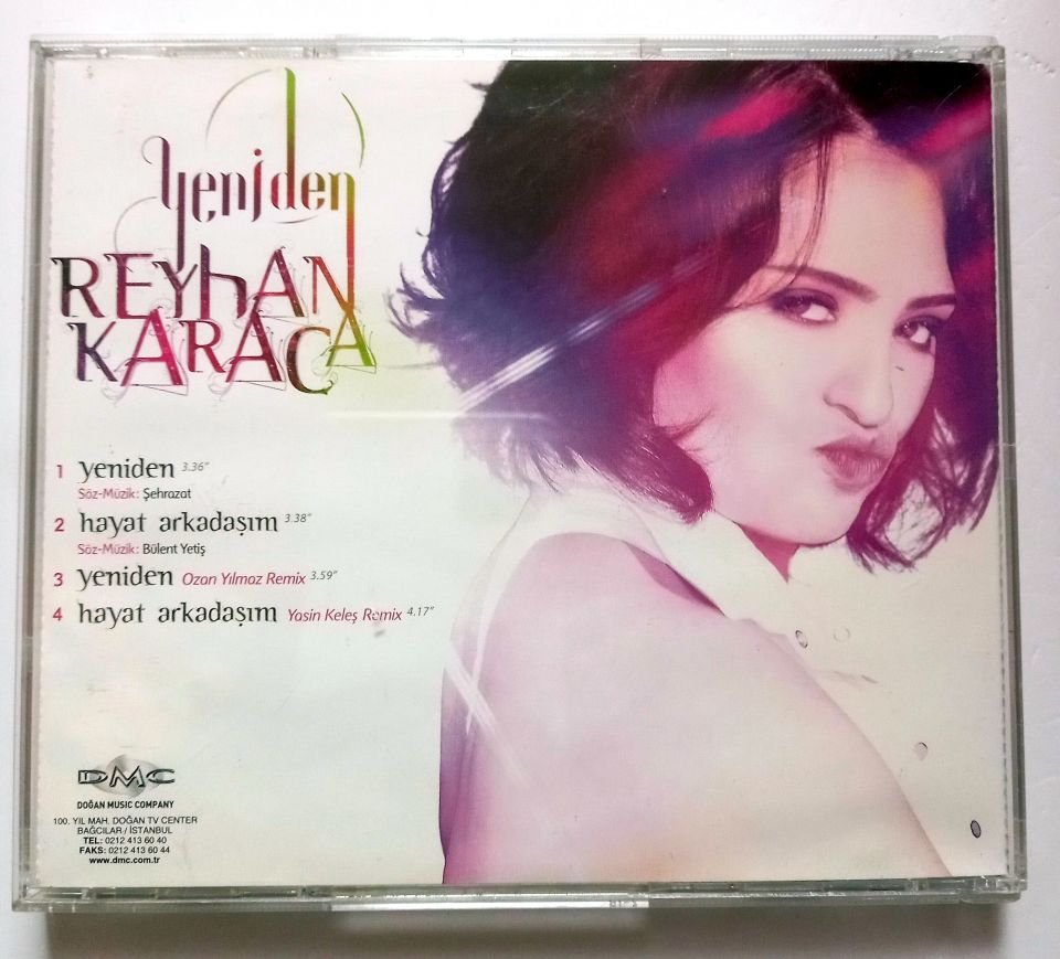 REYHAN KARACA - YENİDEN (2010) - CD 2.EL