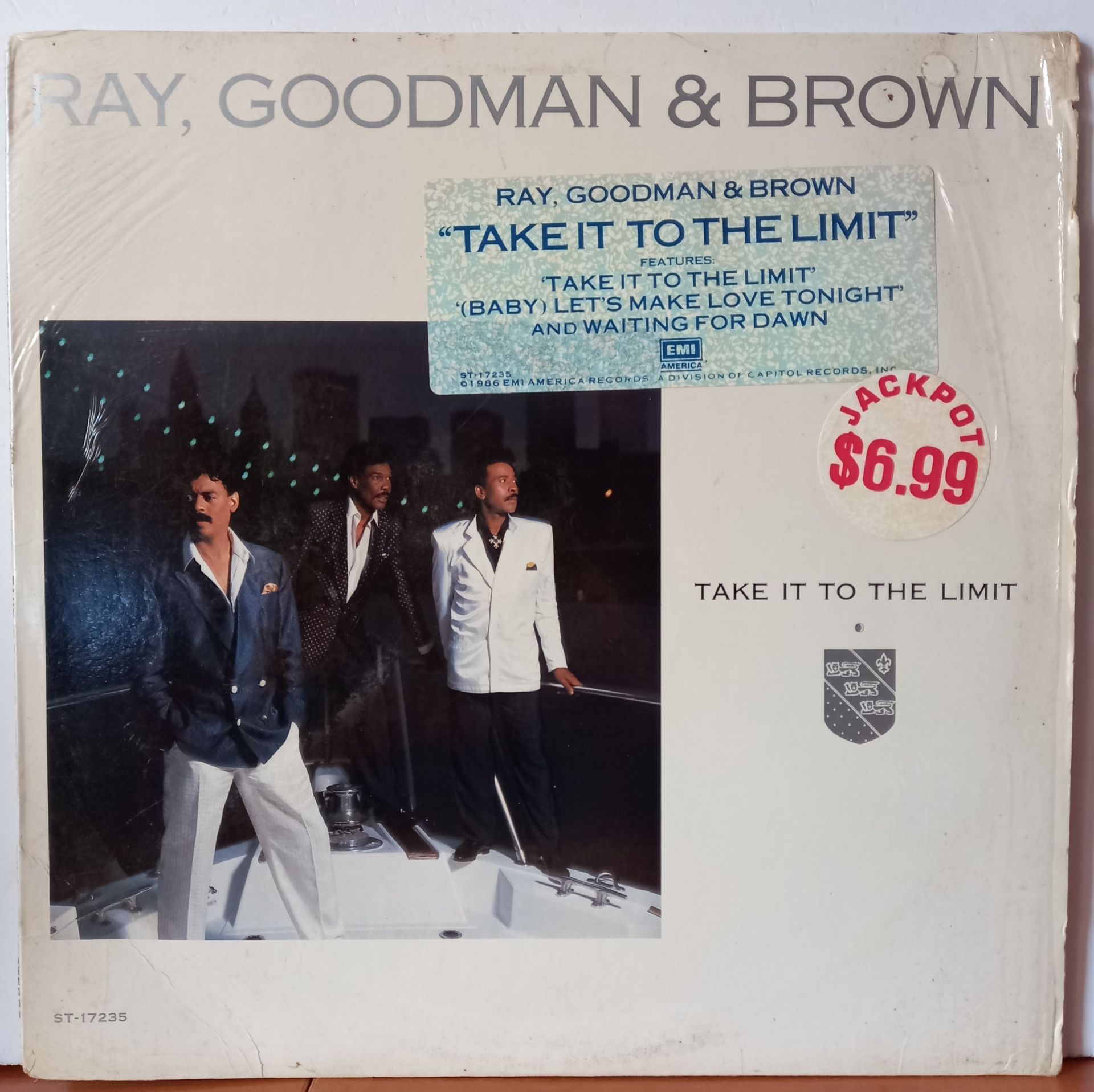 RAY, GOODMAN & BROWN – TAKE IT TO THE LIMIT (1986) - LP 2.EL PLAK