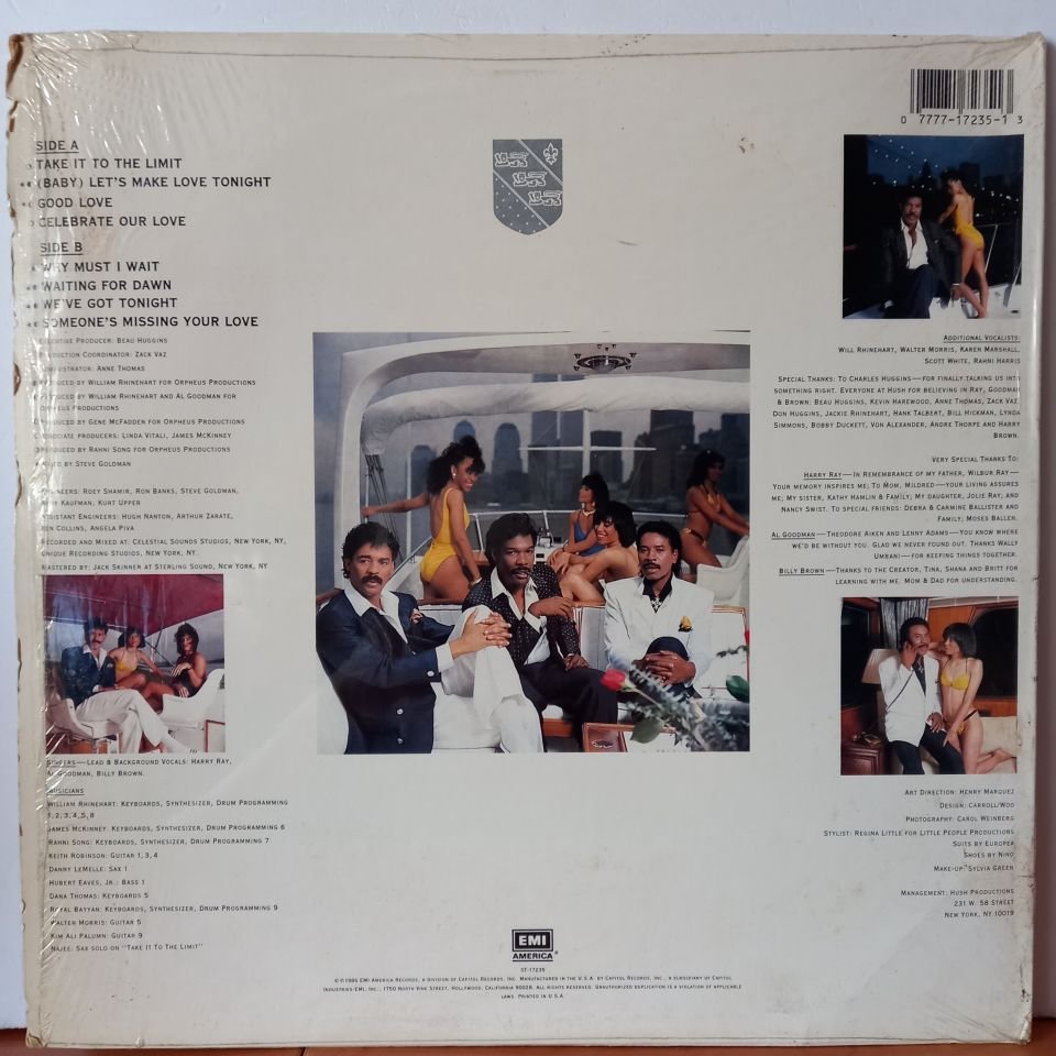 RAY, GOODMAN & BROWN – TAKE IT TO THE LIMIT (1986) - LP 2.EL PLAK