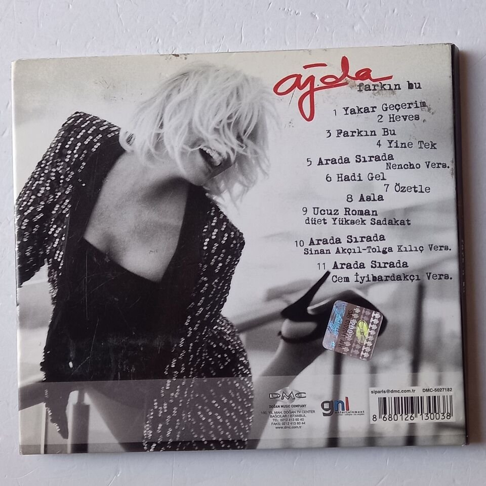 AJDA – FARKIN BU (2011) - CD DIGIPAK 2.EL