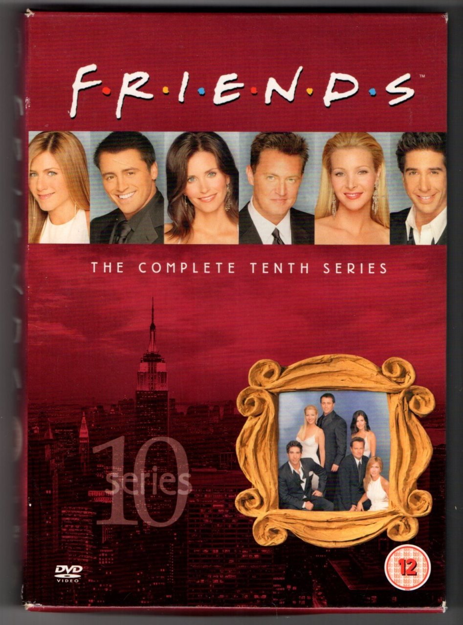 FRIENDS 10 - The COMPLETE TENTH SERIES - SLIMCASE 3DVD KUTU 2.EL TR ALTYAZI YOKTUR