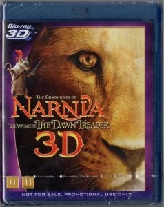 The CHRONICLES OF NARNIA The VOYAGE of The DAWN TREADER - MICHAEL APTED - 3D BLU-RAY SIFIR