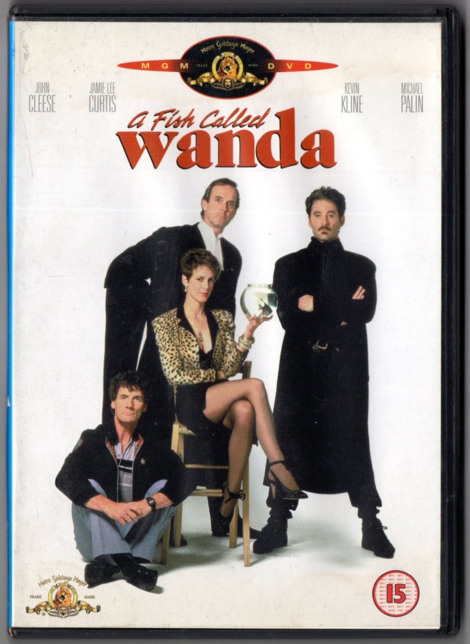 A FISH CALLED WANDA - JOHN CLEESE - JAMIE LEE CURTIS - DVD 2.EL TR ALTYAZI YOKTUR