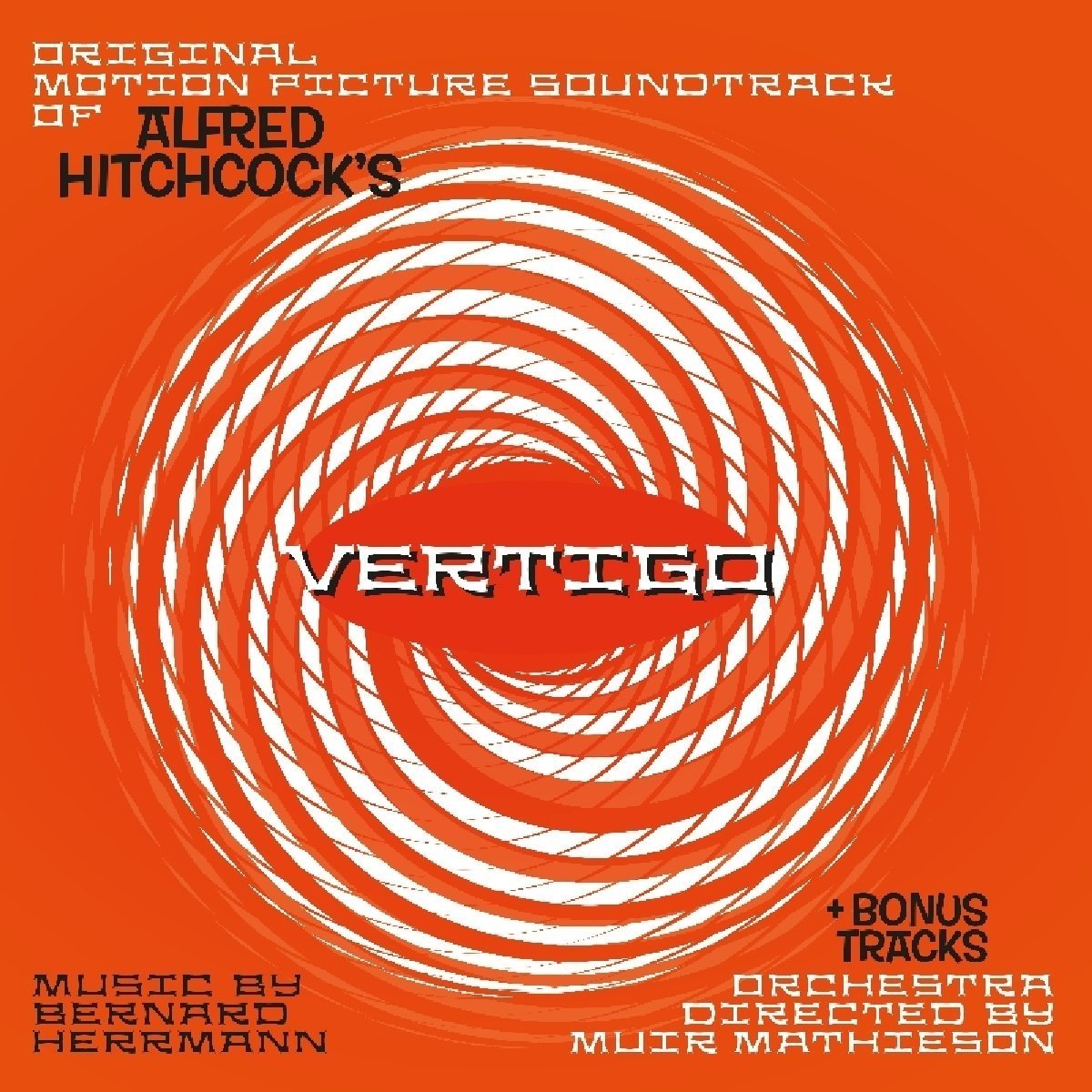 ALFRED HITCHCOCK'S VERTIGO (1958) - SOUNDTRACK / BERNARD HERRMANN - LP 2017 EDITION SIFIR PLAK