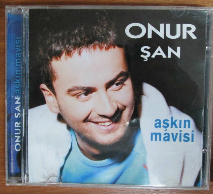 ONUR ŞAN - AŞKIN MAVİSİ - CD 2.EL
