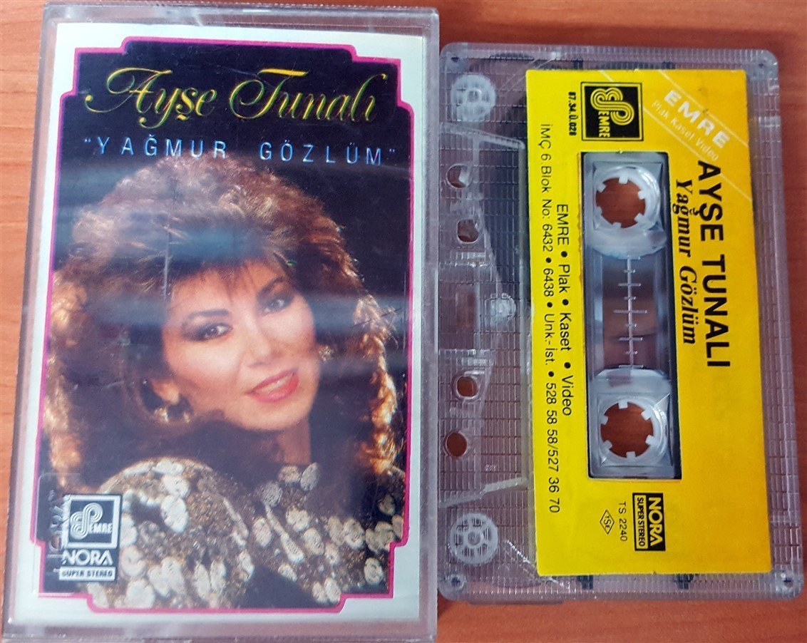 AYŞE TUNALI - YAĞMUR GÖZLÜM KASET 2.EL