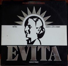 EVITA - PREMIERE AMERICAN RECORDING - ANDREW LLOYD WEBBER - 2.EL 2PLAK