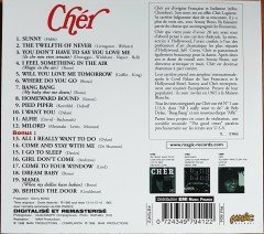 CHER - CHER (1966) 1998 REMASTERED MAGIC RECORDS CD 2.EL